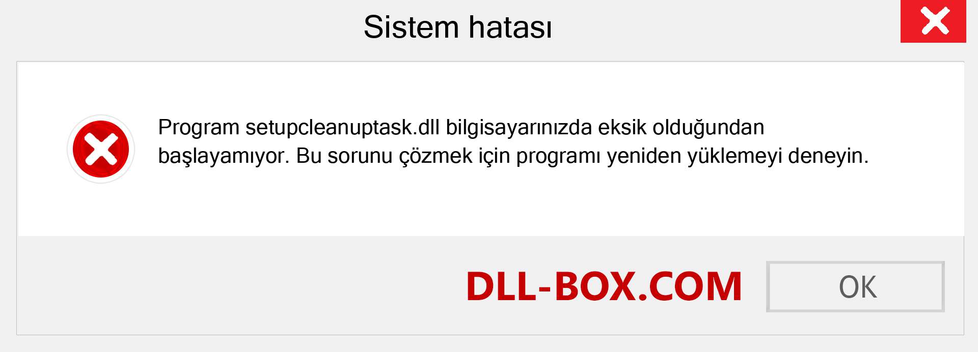 setupcleanuptask.dll dosyası eksik mi? Windows 7, 8, 10 için İndirin - Windows'ta setupcleanuptask dll Eksik Hatasını Düzeltin, fotoğraflar, resimler